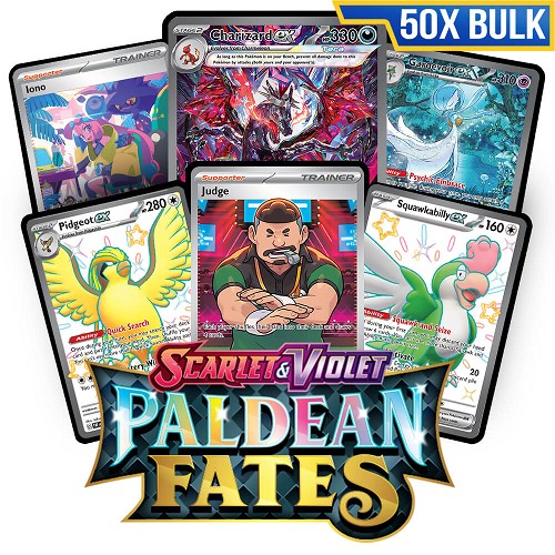 50x SV Paldean Fates Online Code