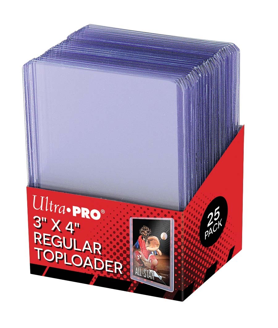 25 Ultra Pro Regular Toploaders